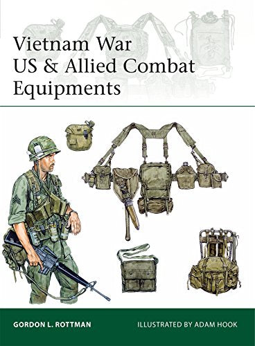 Book cover illustrating a Vietnam War soldier and military equipment.