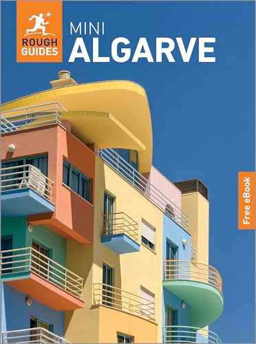 Rough Guides Mini Algarve travel book cover featuring a colorful modern apartment building.