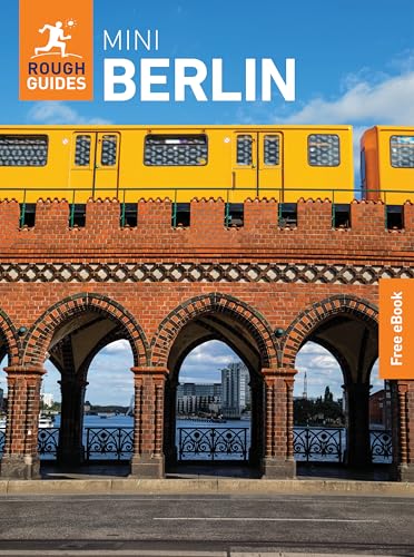 Rough Guides Mini Berlin travel guide cover with a yellow train.