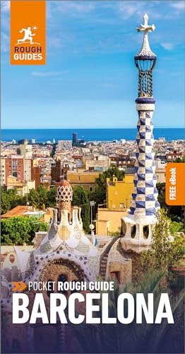 Barcelona travel guide cover featuring the Sagrada Família and city skyline.