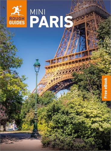 Rough Guide to Paris book cover featuring the Eiffel Tower.