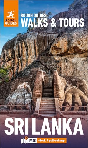 Rough Guides travel book cover featuring Sigiriya rock fortress in Sri Lanka.
