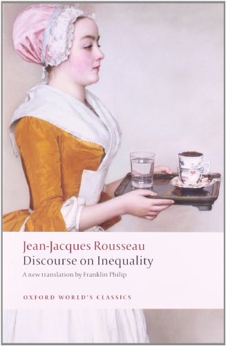 Book cover featuring a maid in 18th-century attire holding a tray with a teacup.