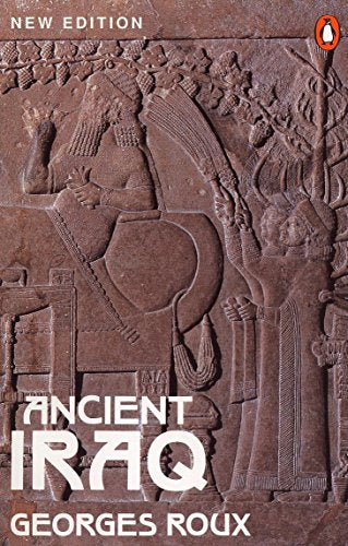 Book cover depicting a relief of a winged, human-headed bull from ancient Iraq.