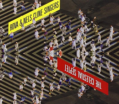 CD cover with abstract street scene and band name "Rova & Nels Cline Singers".
