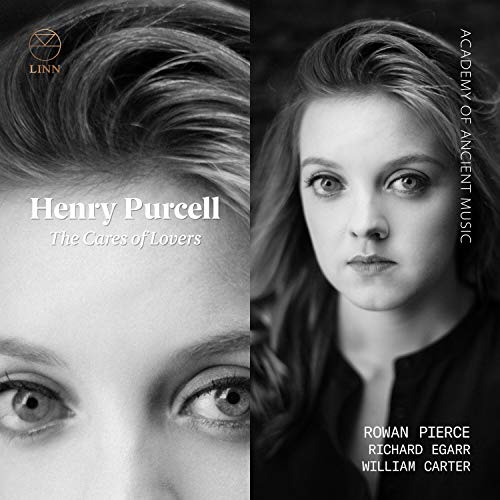 CD cover featuring a portrait of Rowan Pierce, with text details.