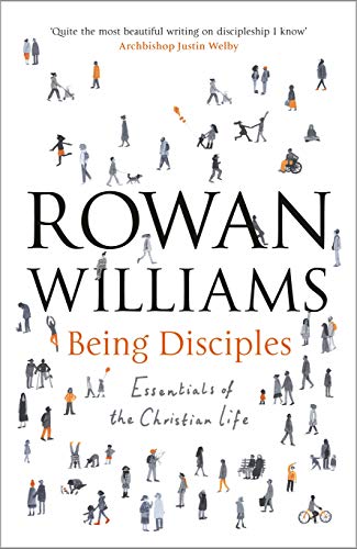 Book cover with author Rowan Williams and illustrated figures.