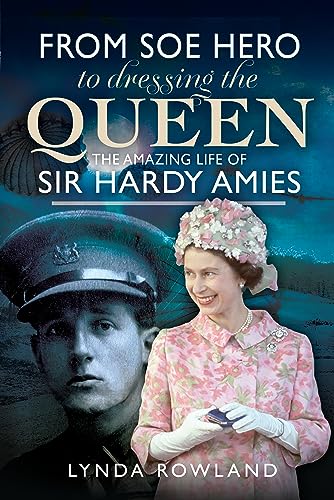 Book cover featuring a man in uniform and Queen Elizabeth II.