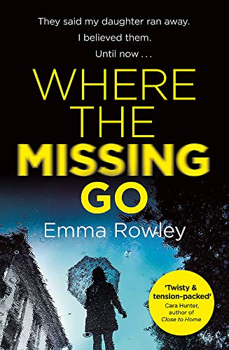 Book cover: dark, moody image of a silhouetted figure with an umbrella.