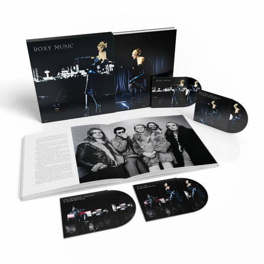 Roxy Music “For Your Pleasure” 3CD/DVD box set with booklet and discs.