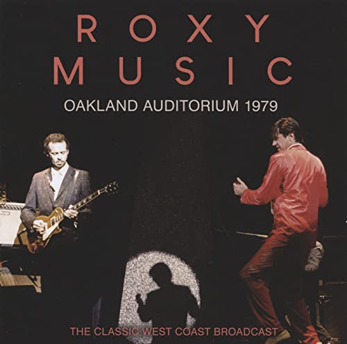 Roxy Music concert photo from 1979 on a CD cover.