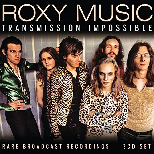 Roxy Music album cover featuring the band members in stylish poses.