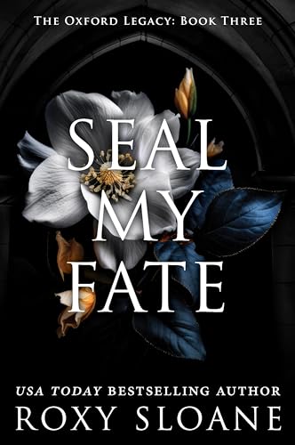 Book cover: "Seal My Fate" with flowers and arched stone doorway.