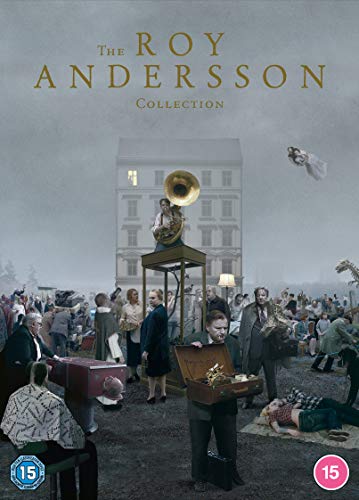 DVDL DVD cover featuring a surreal crowd and a person playing a tuba.