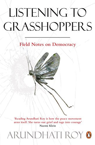 Book cover: red background with a grasshopper and white text.
