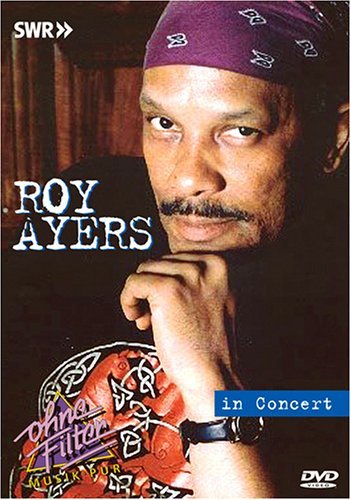 Roy Ayers DVD cover featuring a portrait of the musician.