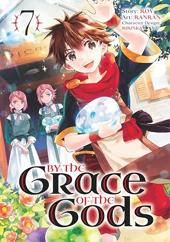 Manga cover featuring a boy holding a glowing slime with two women standing behind.