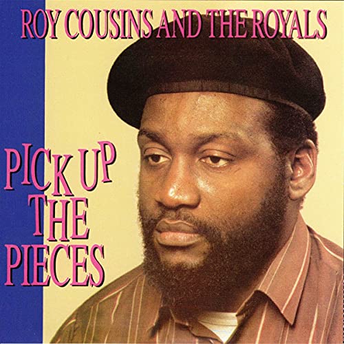 CD cover featuring Roy Cousins in a beret, with pink text.