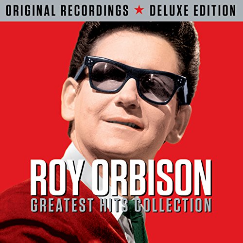 Golden CD with Roy Orbison's name and classic hits on a retro-style cover.