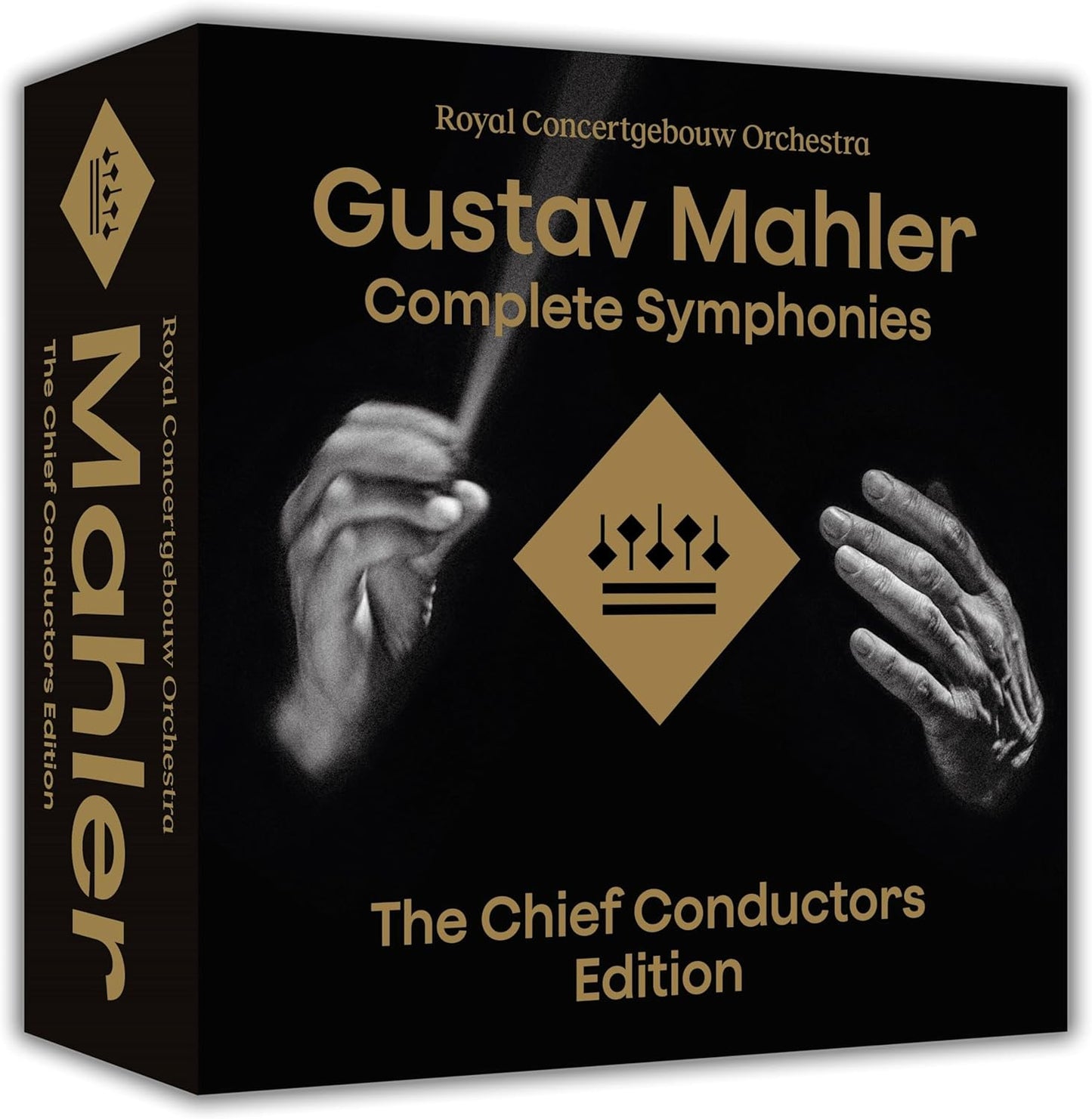 Black box set of Gustav Mahler Complete Symphonies by the Royal Concertgebouw Orchestra.