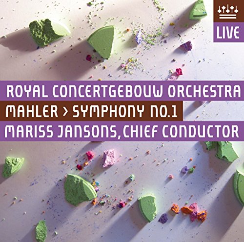CD cover for Royal Concertgebouw Orchestra performing Mahler’s Symphony No. 1.