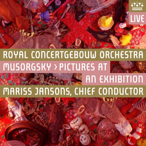 CD cover for Royal Concertgebouw Orchestra’s “Pictures at an Exhibition.”