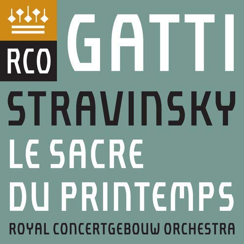 Album cover for Stravinsky’s “Le Sacre du Printemps” by Royal Concertgebouw Orchestra.