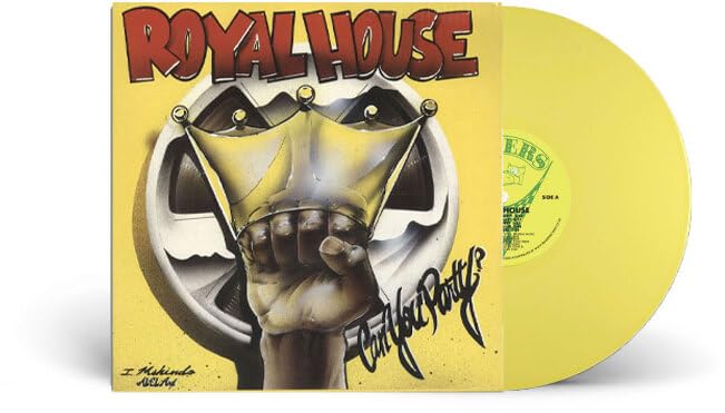 Royal House "Can You Party?" vinyl record with yellow disc and cover.