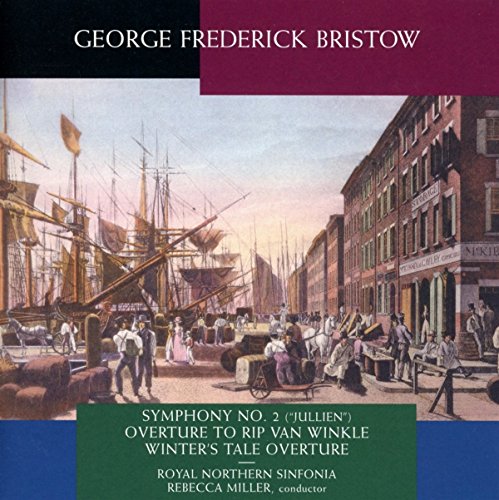 CD cover with a 19th-century street scene featuring ships and buildings.
