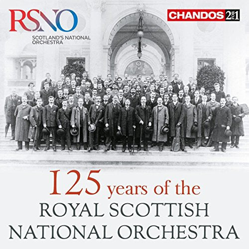 CD cover for "125 Years of the Royal Scottish National Orchestra.