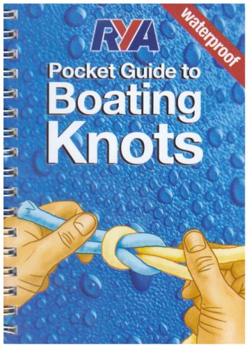 Small booklet with boating knots diagrams and illustrations, likely with a water sports theme.