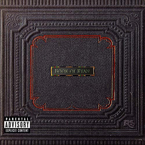 Royce Da 5'9" album cover, resembling a dark, ornate book.