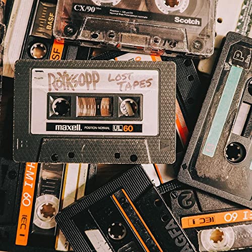 Royksopp "Lost Tapes" album cover featuring a vintage cassette tape.