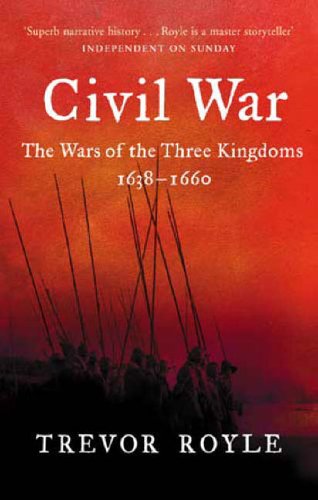Book cover with historical image, possibly a battle scene, on a dark background.