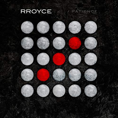 CD cover: grid of gray circles with three highlighted in red.