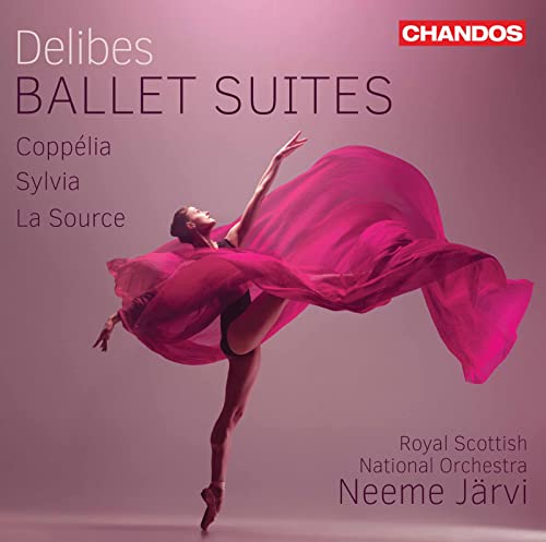 CD cover featuring a ballerina in a flowing pink fabric pose.