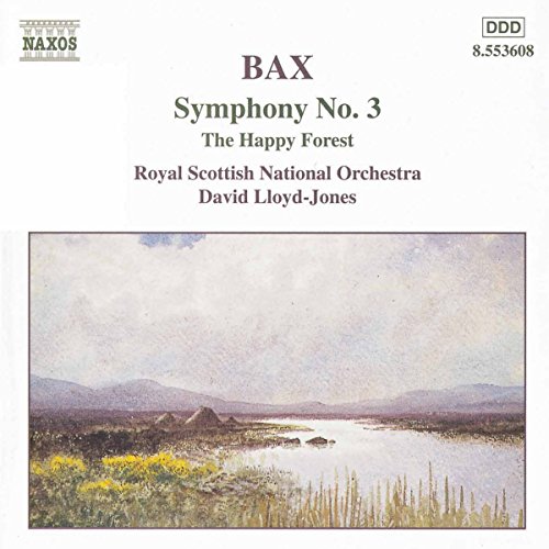 CD cover for BAX’s Symphony No. 3 with landscape painting.