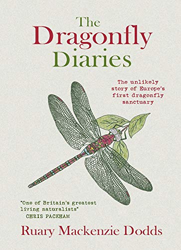 Book cover featuring a detailed illustration of a colorful dragonfly.