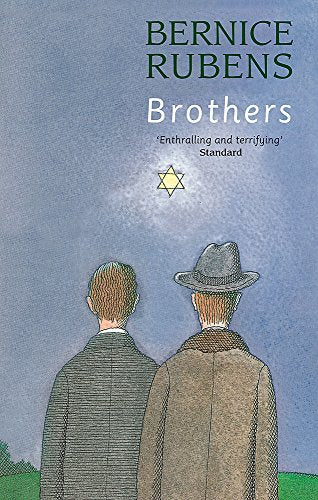 Book cover: “Brothers” by Bernice Rubens, with two figures and a star.
