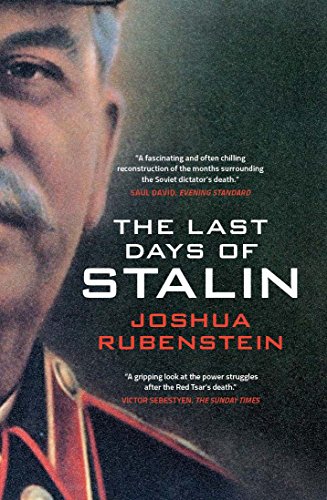 Book cover featuring a close-up portrait of Joseph Stalin with red text.