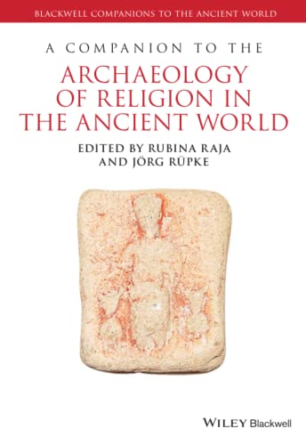 Book cover: “A Companion to the Archaeology of Religion in the Ancient World.”