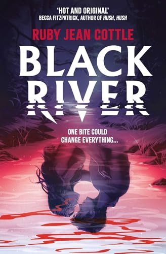Book cover: “Black River” with a shadowy figure reflected in water.