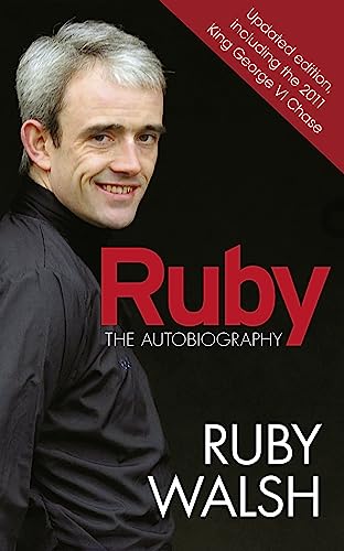 Book cover: "Ruby" autobiography by Ruby Walsh, featuring his portrait.