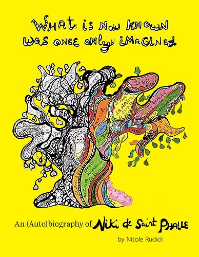 Yellow book cover with colorful, swirling, abstract artwork and title text.