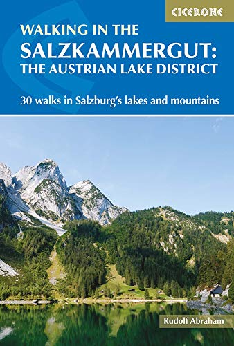 Book cover showing a lake reflecting snow-capped mountains and green forests in Austria.