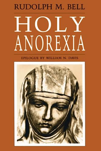 Book cover: "Holy Anorexia" with a portrait of a veiled woman.