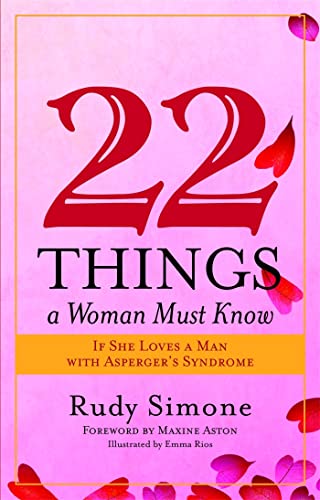 Book cover with large red “22” and title about Asperger’s Syndrome.