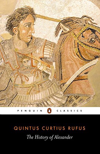 Book cover: mosaic of Alexander on horseback, Penguin Classics edition.