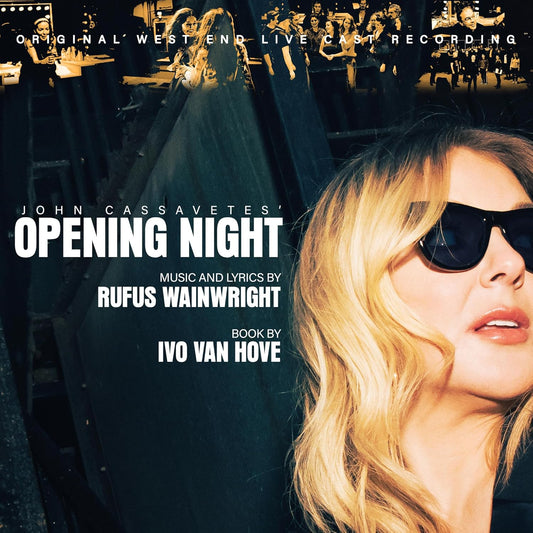 CD cover for Rufus Wainwright’s “John Cassavetes’ Opening Night” musical.