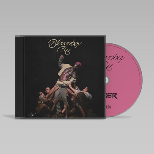 Ruger's "Blownboy Ru" vinyl album cover with a figure in a dramatic pose.